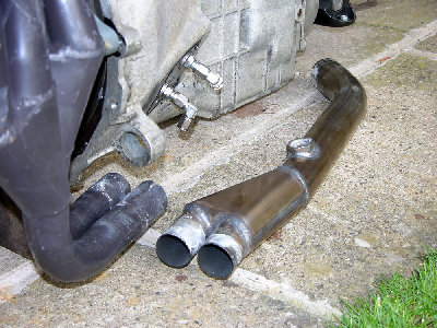 Modified Exhaust to 5 Speed.JPG and 